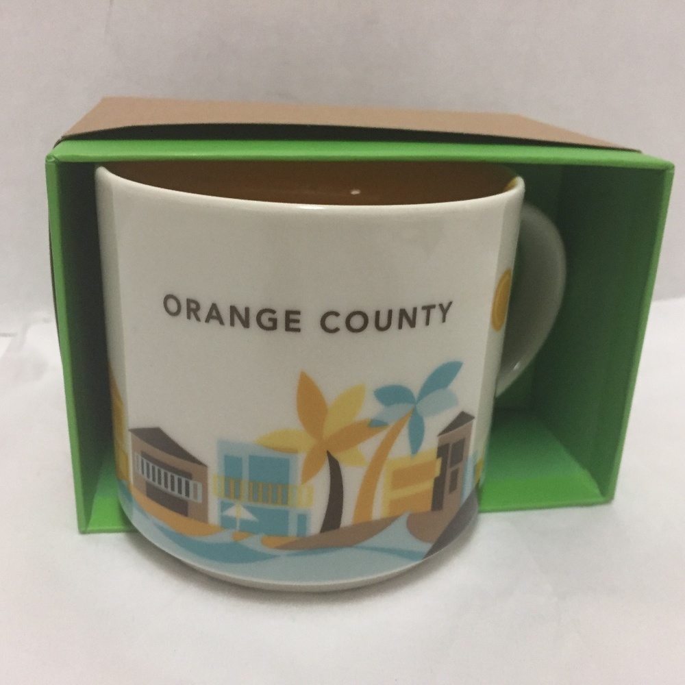 Starbucks Orange County You Are Here Coffee Mug